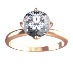 Round Diamond Engagement Ring Round Diamond Engagement Ring